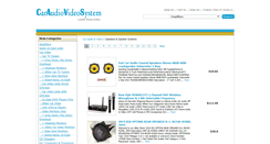 Desktop Screenshot of caraudiovideosystem.com